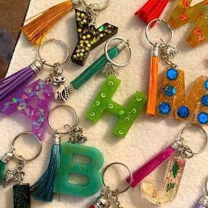 Personalized Keychains/Bag Charms